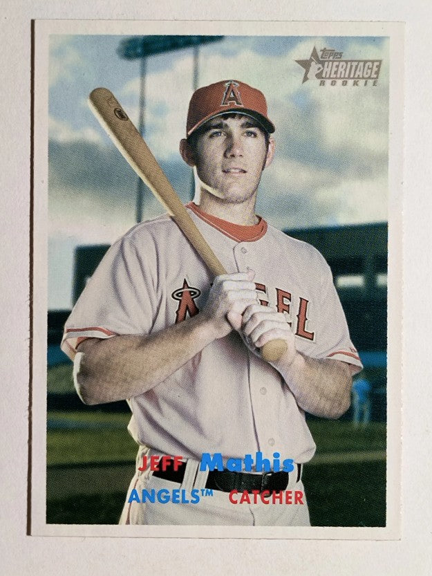 2006 Topps Heritage #62 Jeff Mathis
