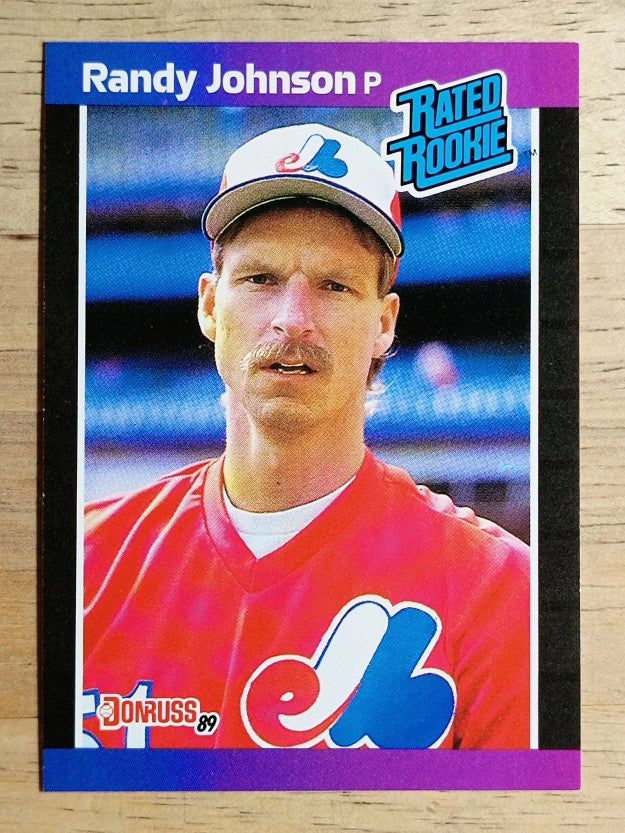 1989 Donruss #42 Randy Johnson RC RR