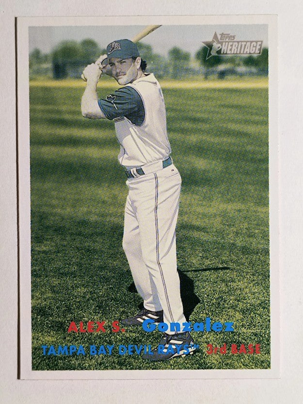 2006 Topps Heritage #75 Alex S. Gonzalez