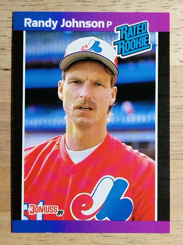 1989 Donruss #42 Randy Johnson RC RR