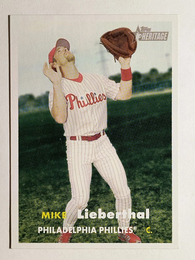 2006 Topps Heritage #93 Mike Lieberthal