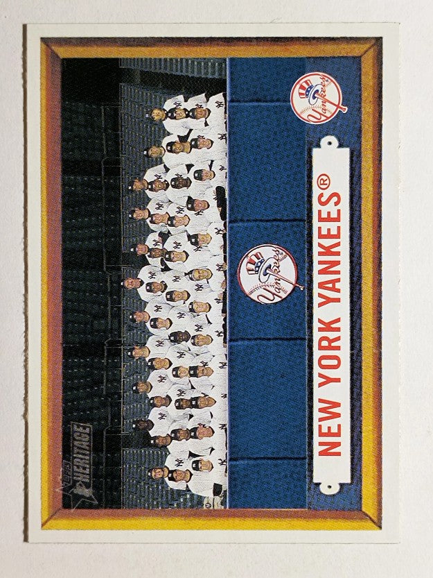 2006 Topps Heritage #97 New York Yankees TC