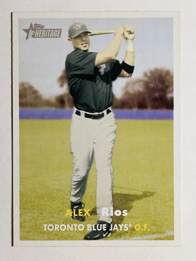 2006 Topps Heritage #103 Alex Rios