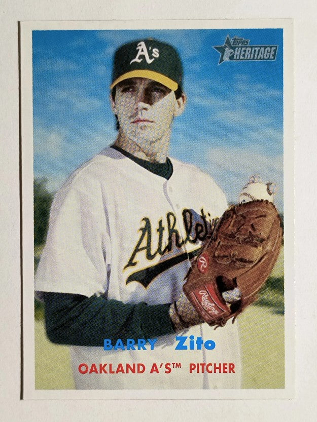 2006 Topps Heritage #105 Barry Zito