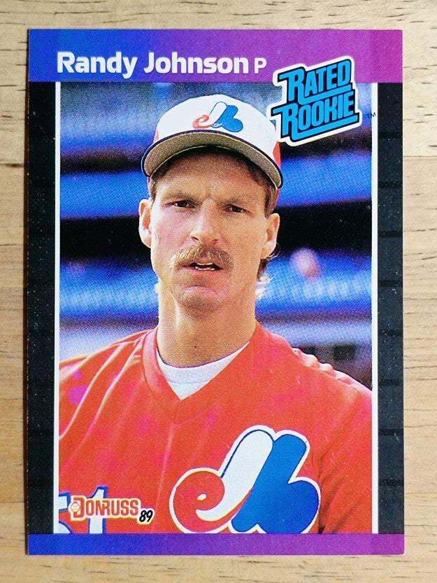 1989 Donruss #42 Randy Johnson RC RR