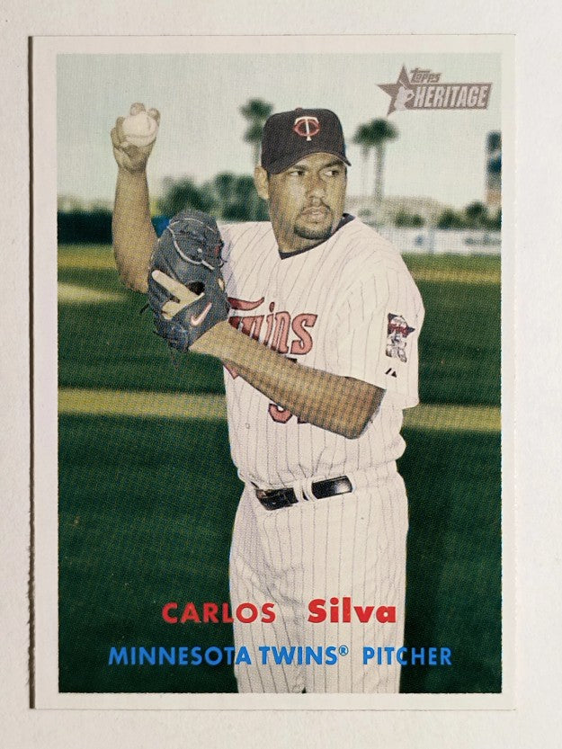 2006 Topps Heritage #115 Carlos Silva