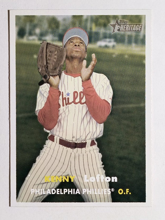 2006 Topps Heritage #126 Kenny Lofton