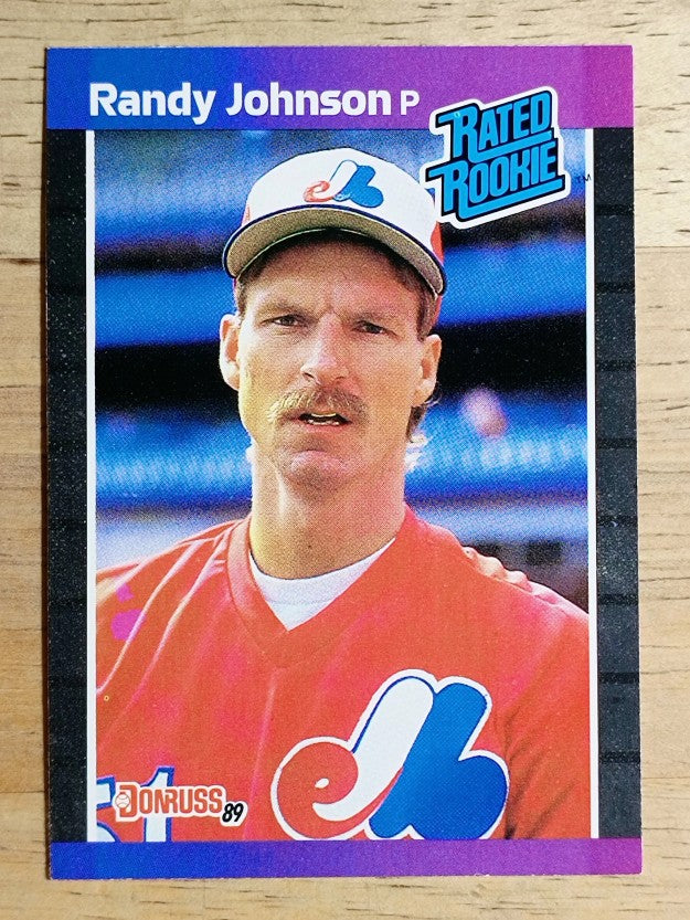1989 Donruss #42 Randy Johnson RC RR