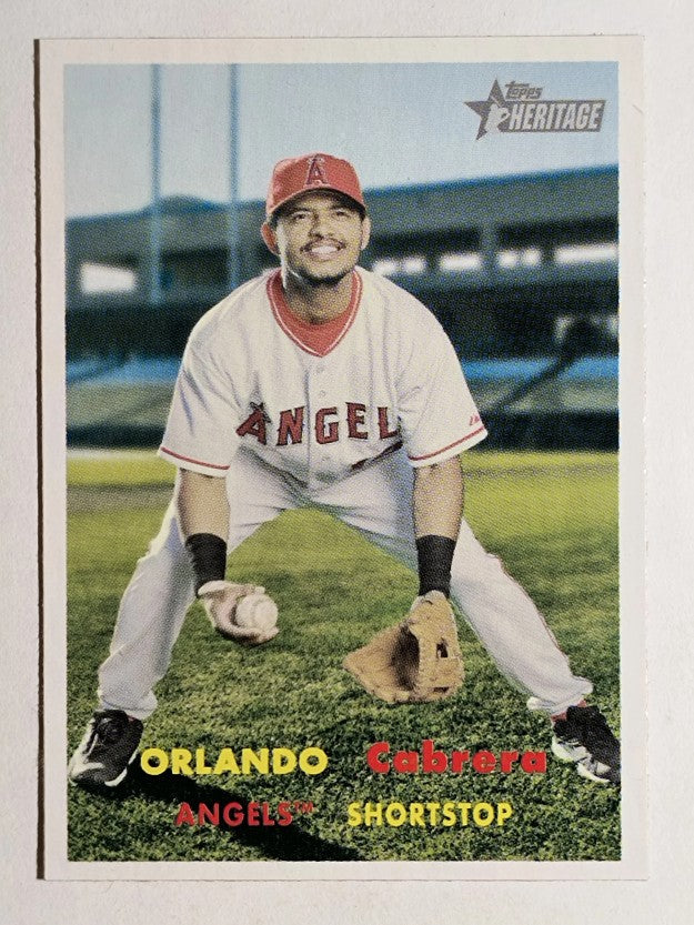 2006 Topps Heritage #137 Orlando Cabrera