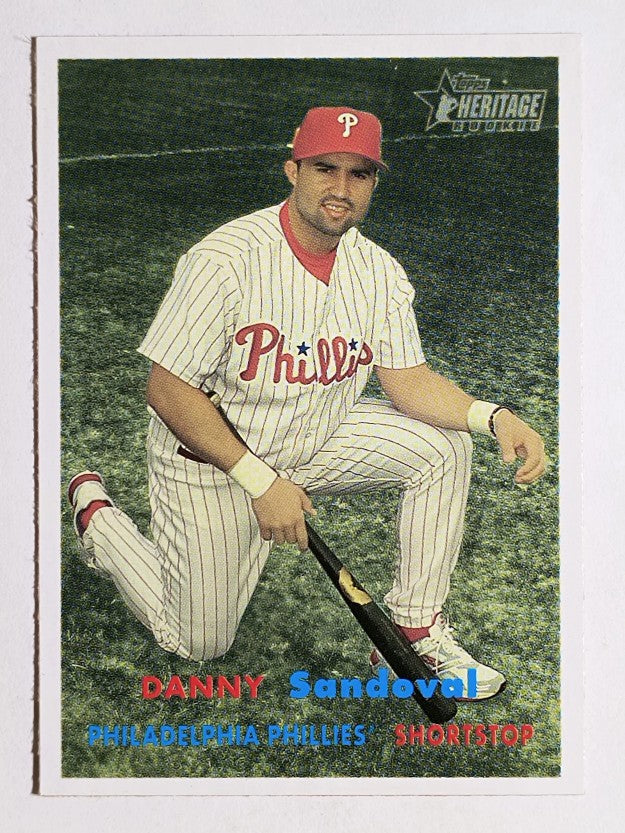 2006 Topps Heritage #144 Danny Sandoval RC
