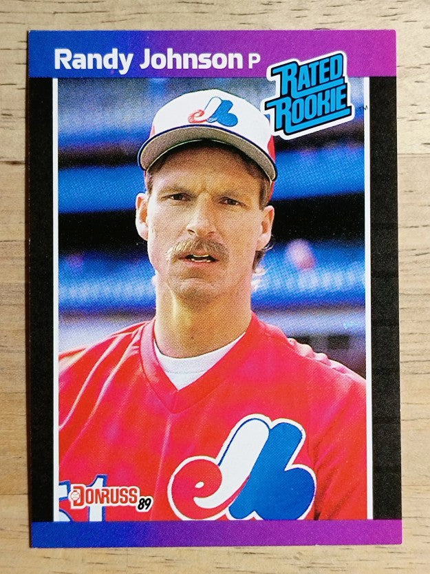 1989 Donruss #42 Randy Johnson RC RR