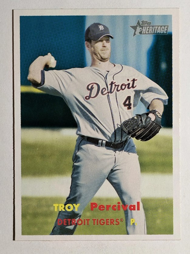 2006 Topps Heritage #152 Troy Percival