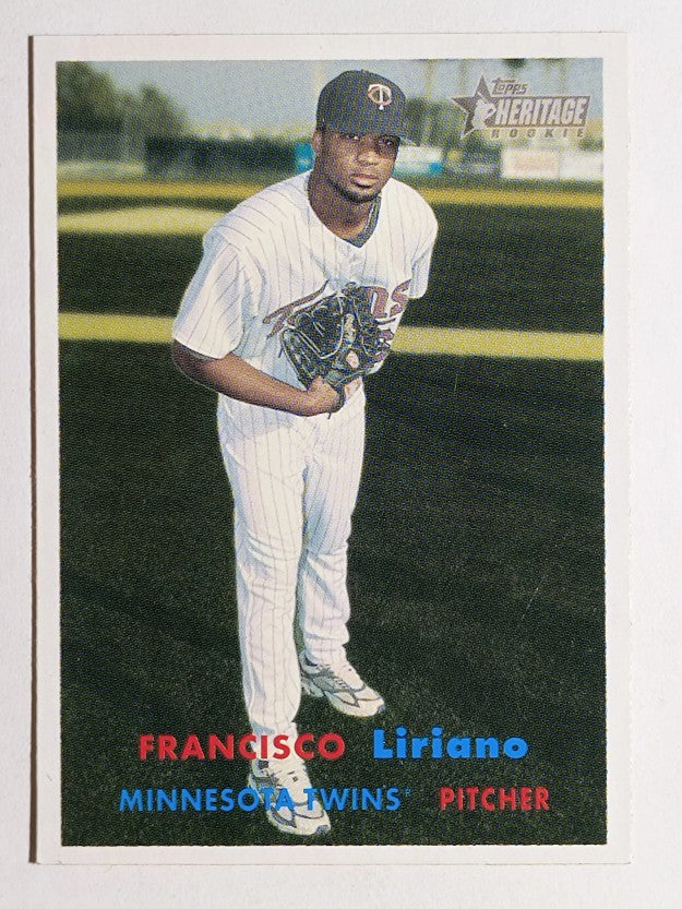 2006 Topps Heritage #156 Francisco Liriano