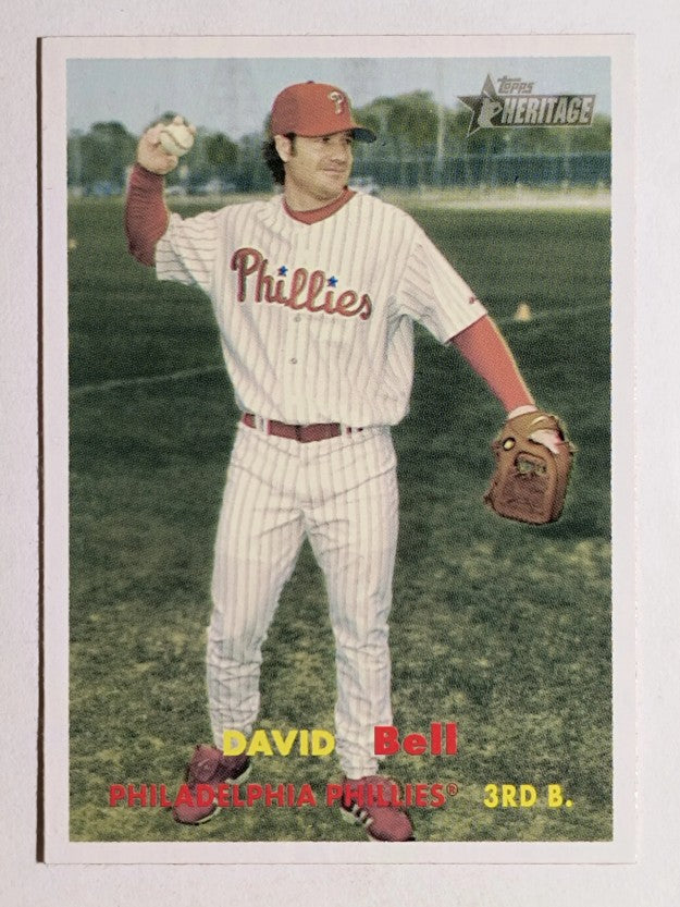 2006 Topps Heritage #166 David Bell