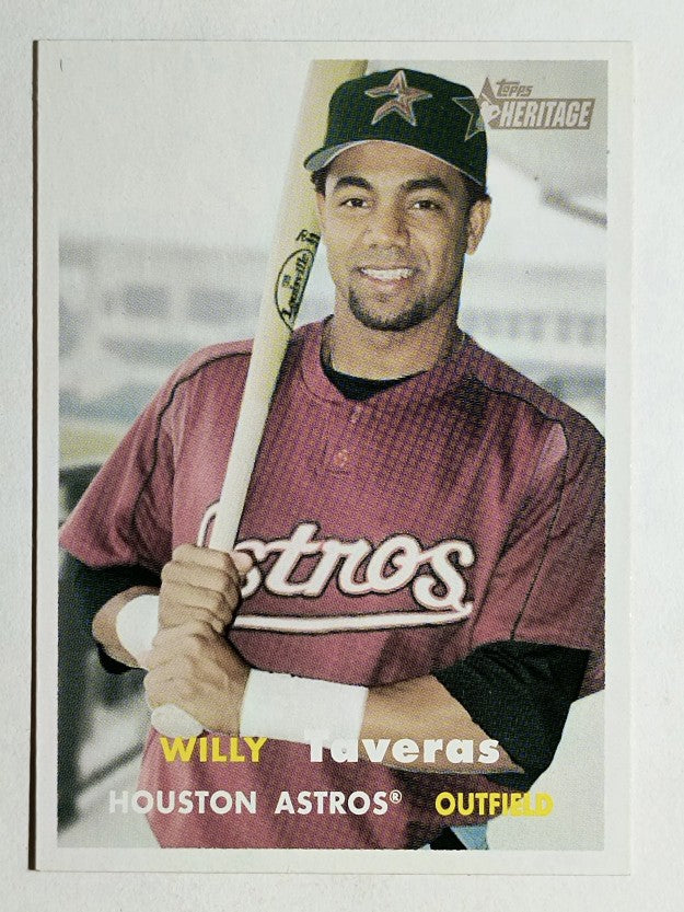2006 Topps Heritage #178 Willy Taveras