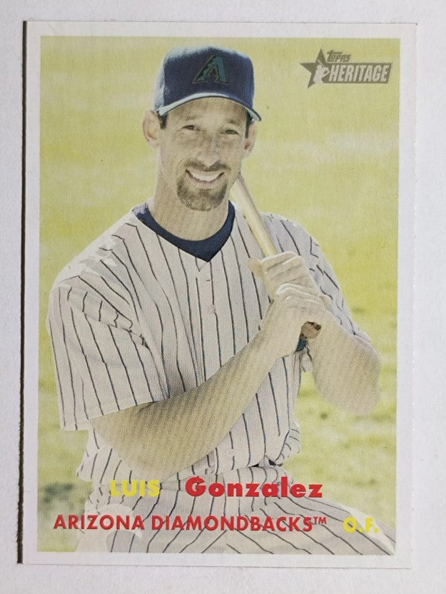 2006 Topps Heritage #181 Luis Gonzalez