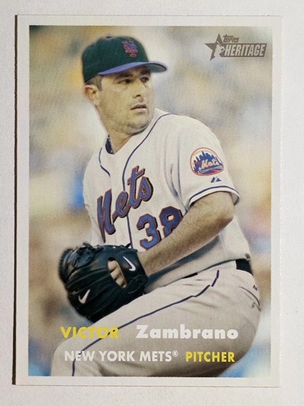 2006 Topps Heritage #182 Victor Zambrano