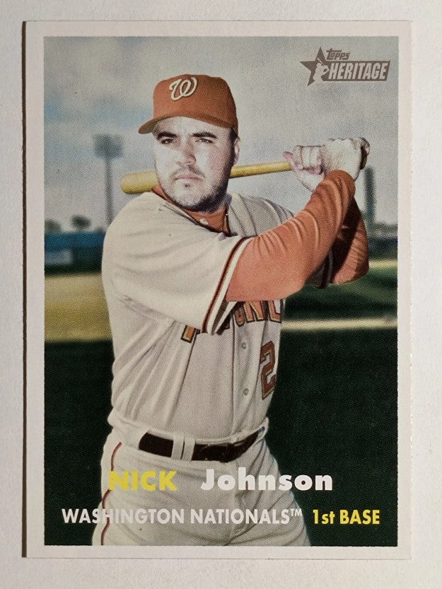 2006 Topps Heritage #188 Nick Johnson