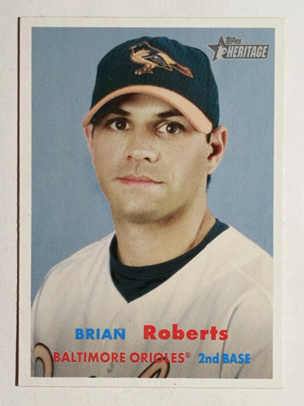 2006 Topps Heritage #190 Brian Roberts