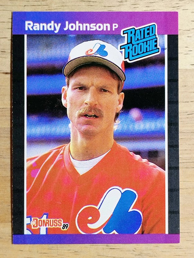 1989 Donruss #42 Randy Johnson RC RR