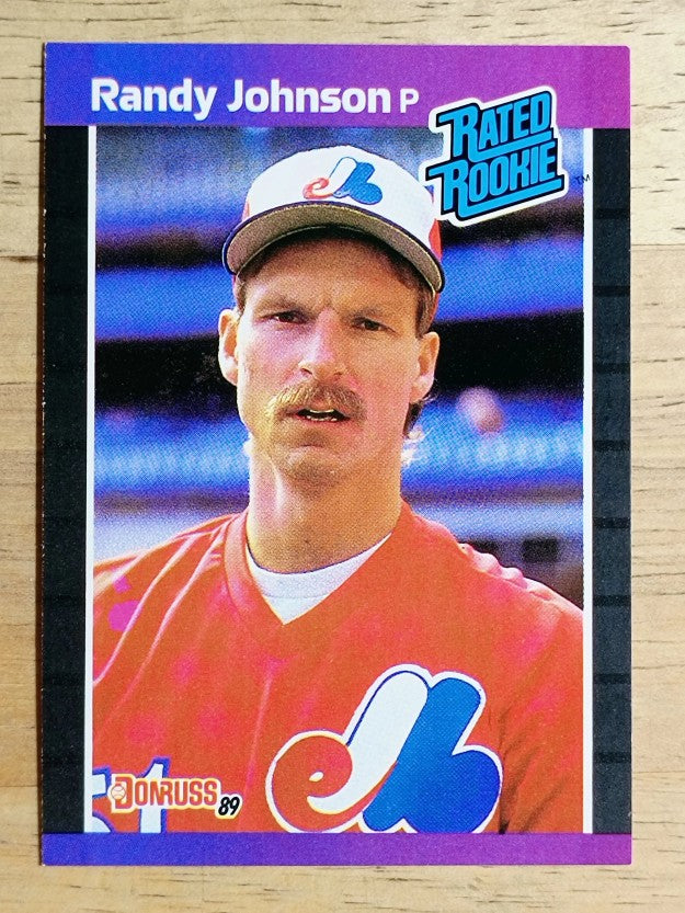1989 Donruss #42 Randy Johnson RC RR