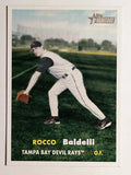 2006 Topps Heritage #212A Rocco Baldelli Yellow/White Ltr