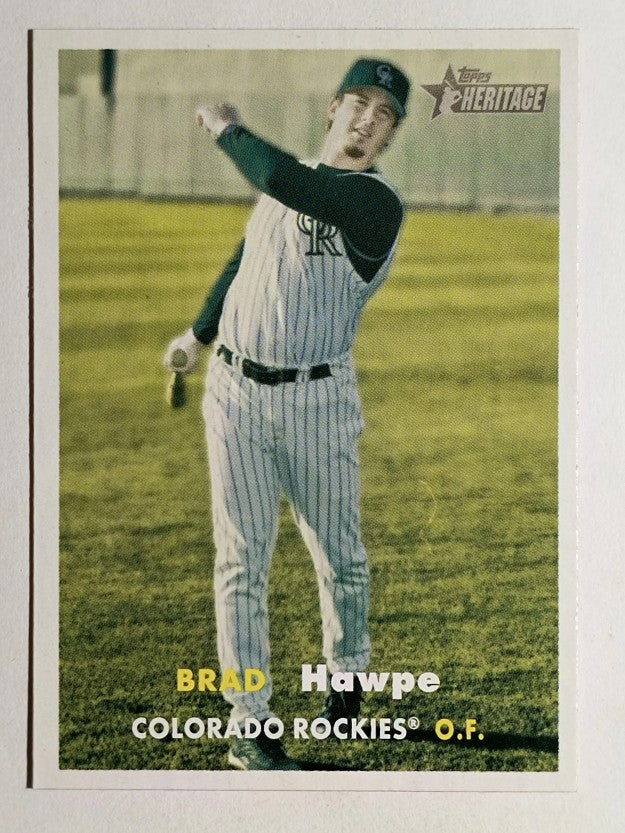 2006 Topps Heritage #215 Brad Hawpe