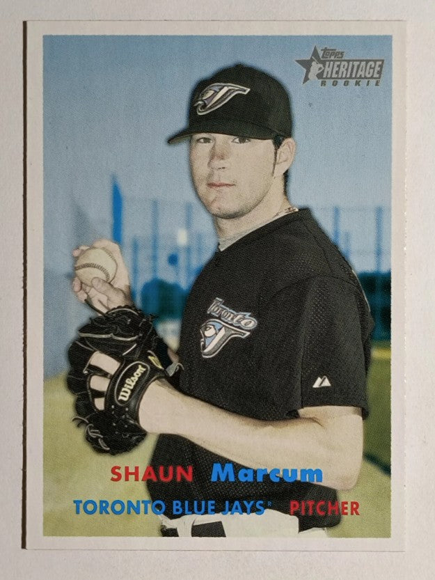 2006 Topps Heritage #218 Shaun Marcum