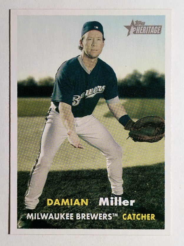 2006 Topps Heritage #222 Damian Miller