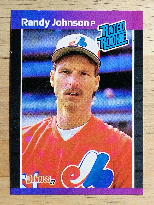 1989 Donruss #42 Randy Johnson RC RR