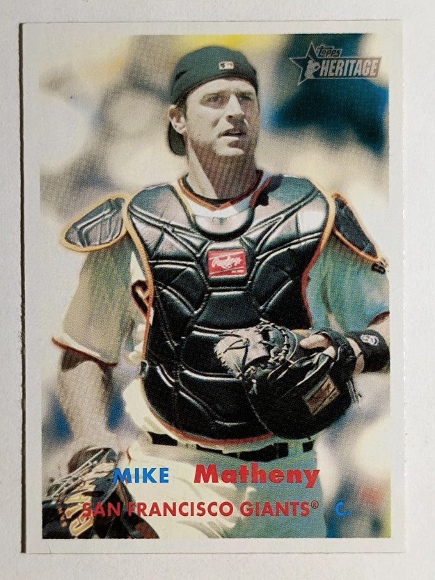 2006 Topps Heritage #235 Mike Matheny