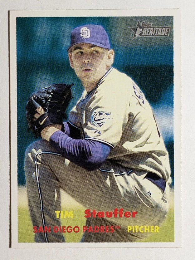 2006 Topps Heritage #241 Tim Stauffer