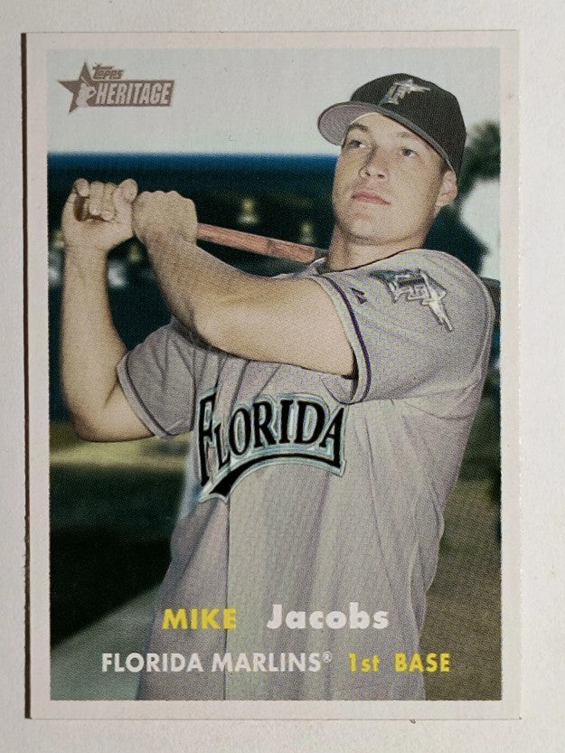 2006 Topps Heritage #245 Mike Jacobs