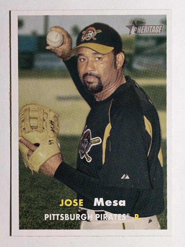 2006 Topps Heritage #258 Jose Mesa