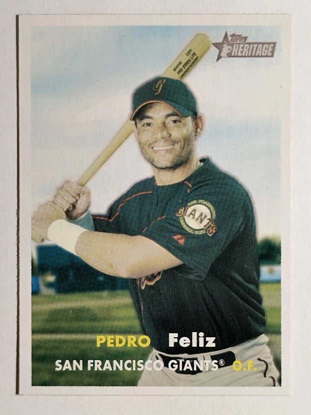 2006 Topps Heritage #262 Pedro Feliz