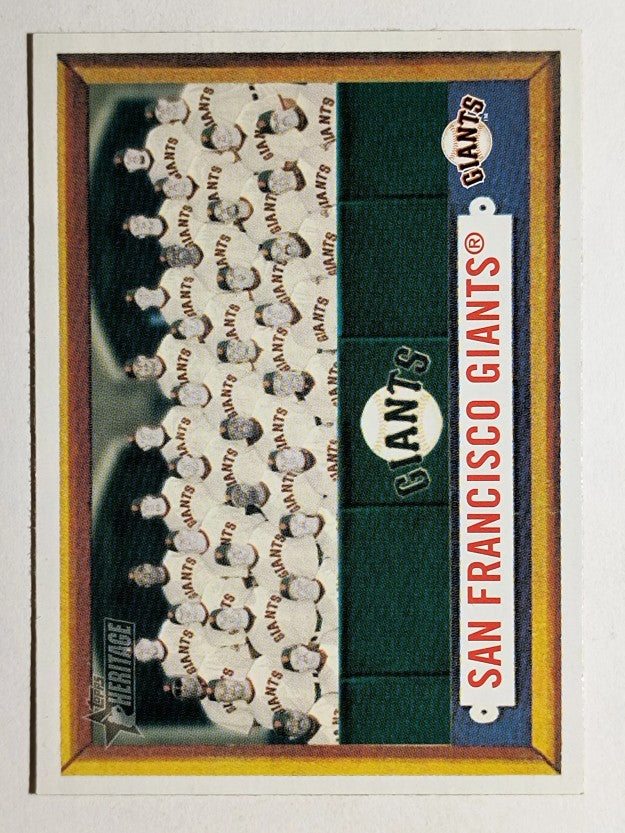 2006 Topps Heritage #317 San Francisco Giants TC