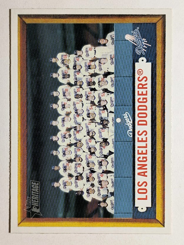 2006 Topps Heritage #324 Los Angeles Dodgers TC