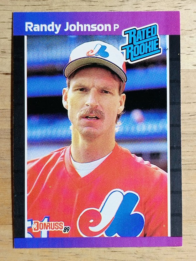 1989 Donruss #42 Randy Johnson RC RR