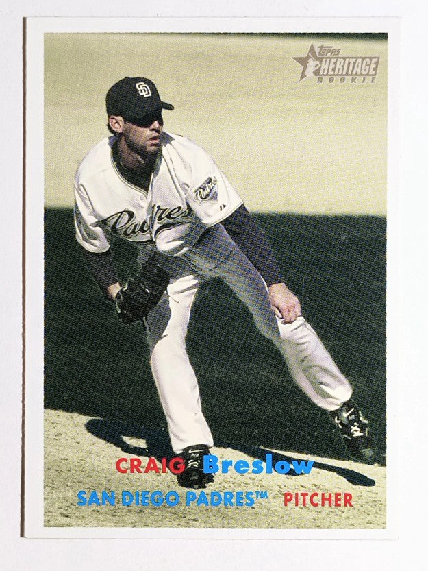 2006 Topps Heritage #362 Craig Breslow RC