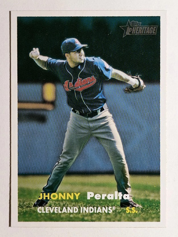 2006 Topps Heritage #365 Jhonny Peralta