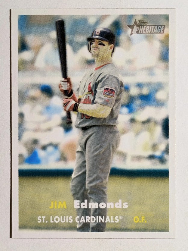2006 Topps Heritage #372 Jim Edmonds
