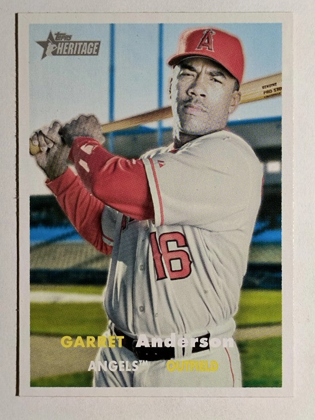 2006 Topps Heritage #374 Garret Anderson