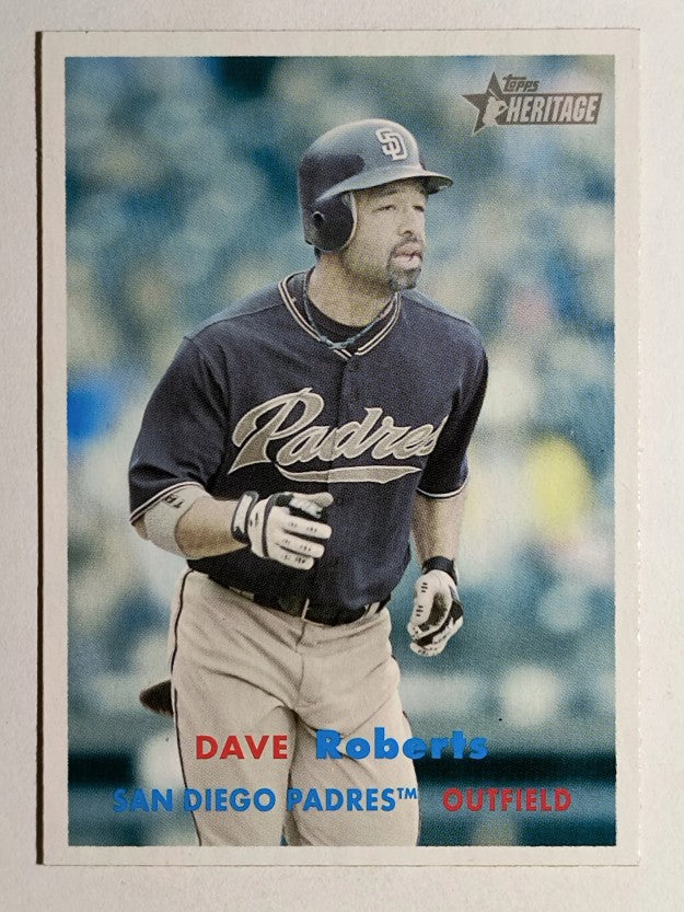 2006 Topps Heritage #381 Dave Roberts