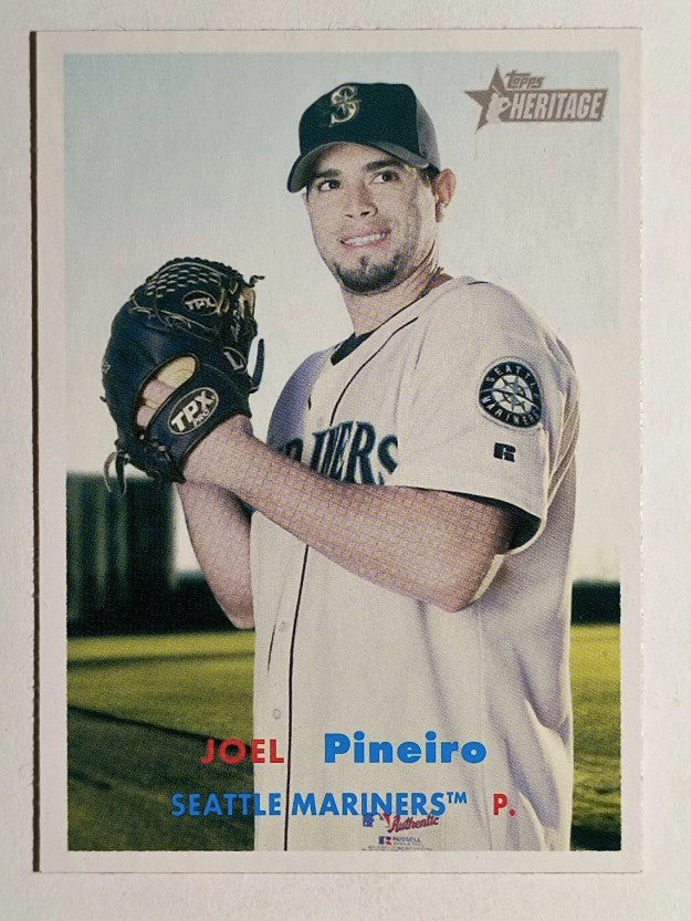 2006 Topps Heritage #384 Joel Pineiro
