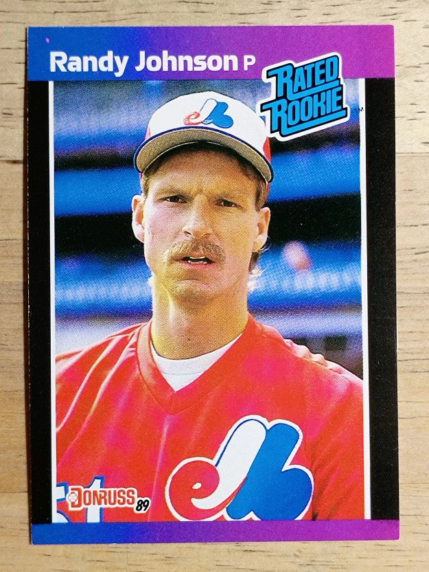 1989 Donruss #42 Randy Johnson RC RR