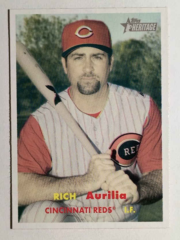 2006 Topps Heritage #392 Rich Aurilia