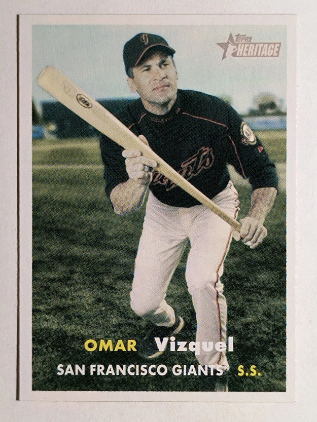 2006 Topps Heritage #398 Omar Vizquel