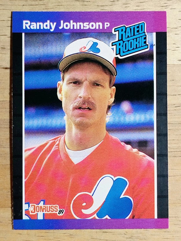 1989 Donruss #42 Randy Johnson RC RR