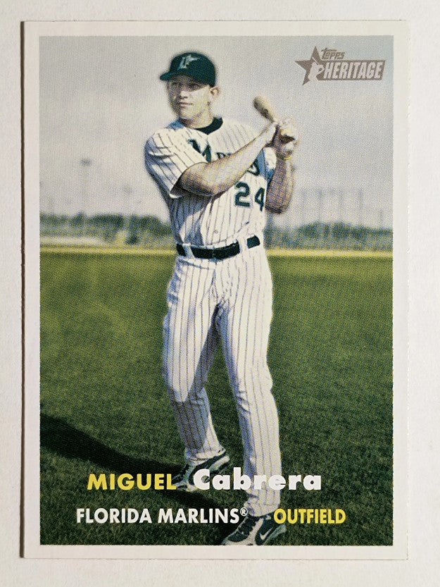 2006 Topps Heritage #403 Miguel Cabrera