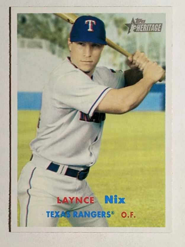 2006 Topps Heritage #405 Laynce Nix